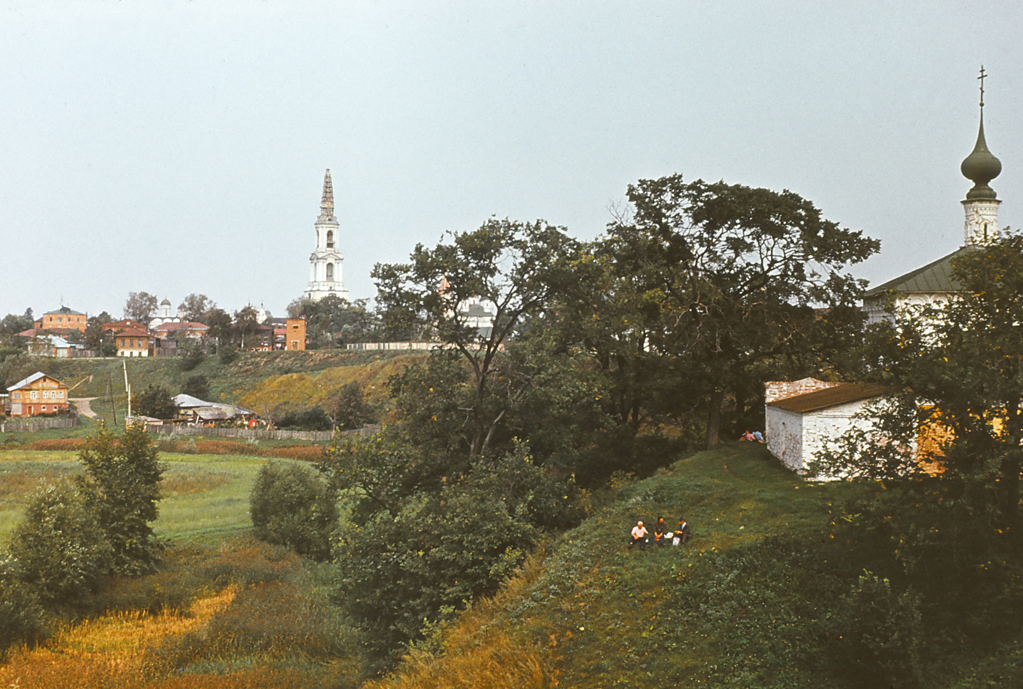 Suzdal and Vladimir 1982 - My, Suzdal, Old photo, Slide, Church, Longpost