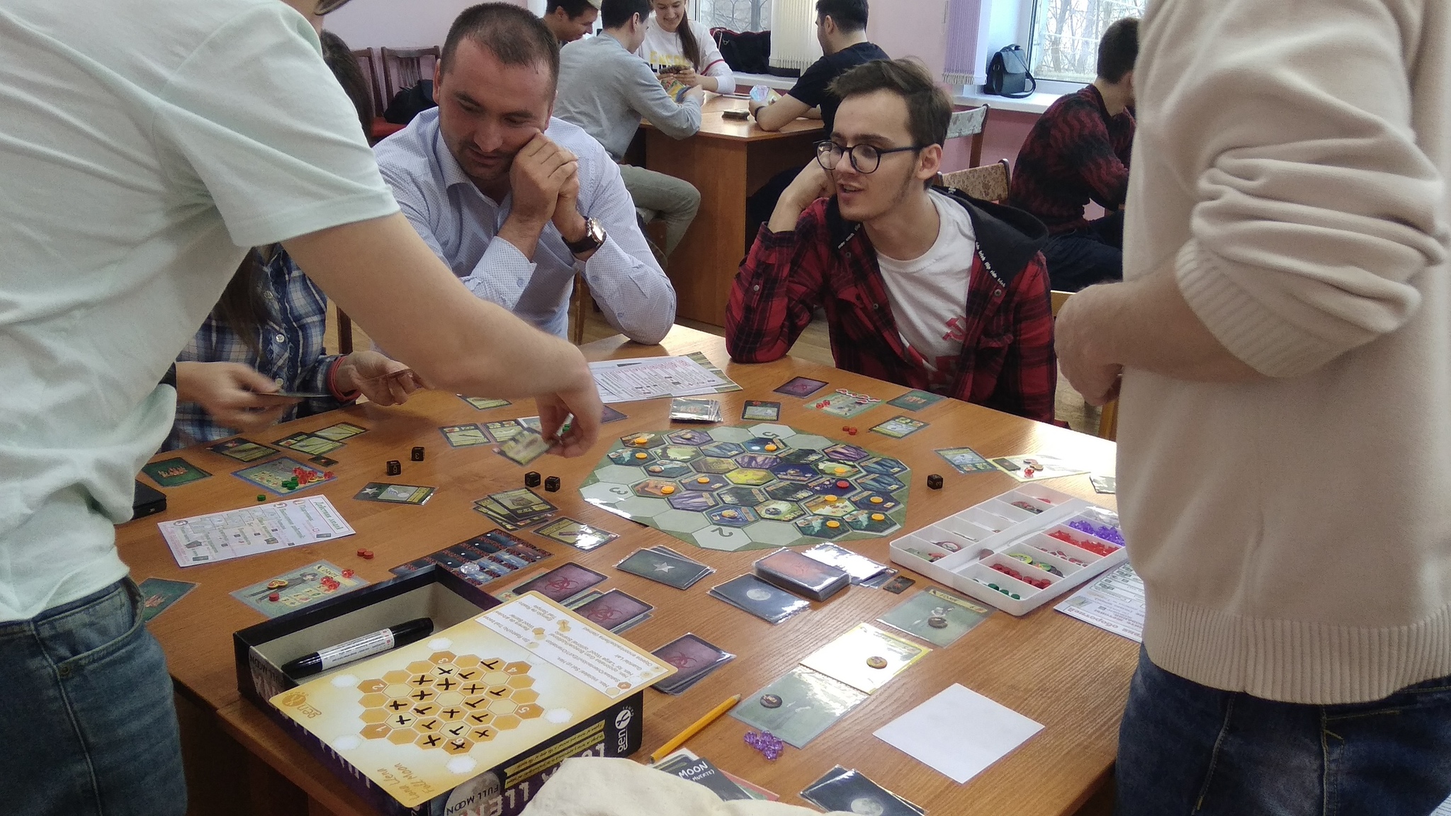 Cheshire, board games club - My, Board games, Клуб, Longpost, Magic: The Gathering, Cheboksary, Cheshire Cat, Game Library