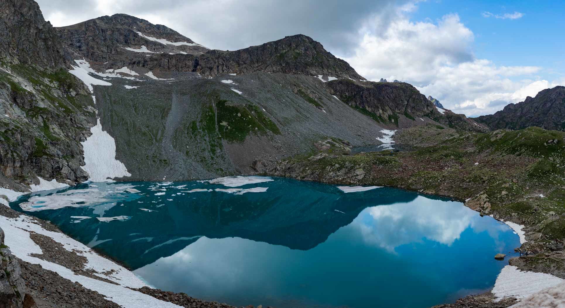 Sofia Lake (Arkhyz) - My, Arkhyz, Caucasus mountains, Mountain Lake, The photo, Nikon d3200