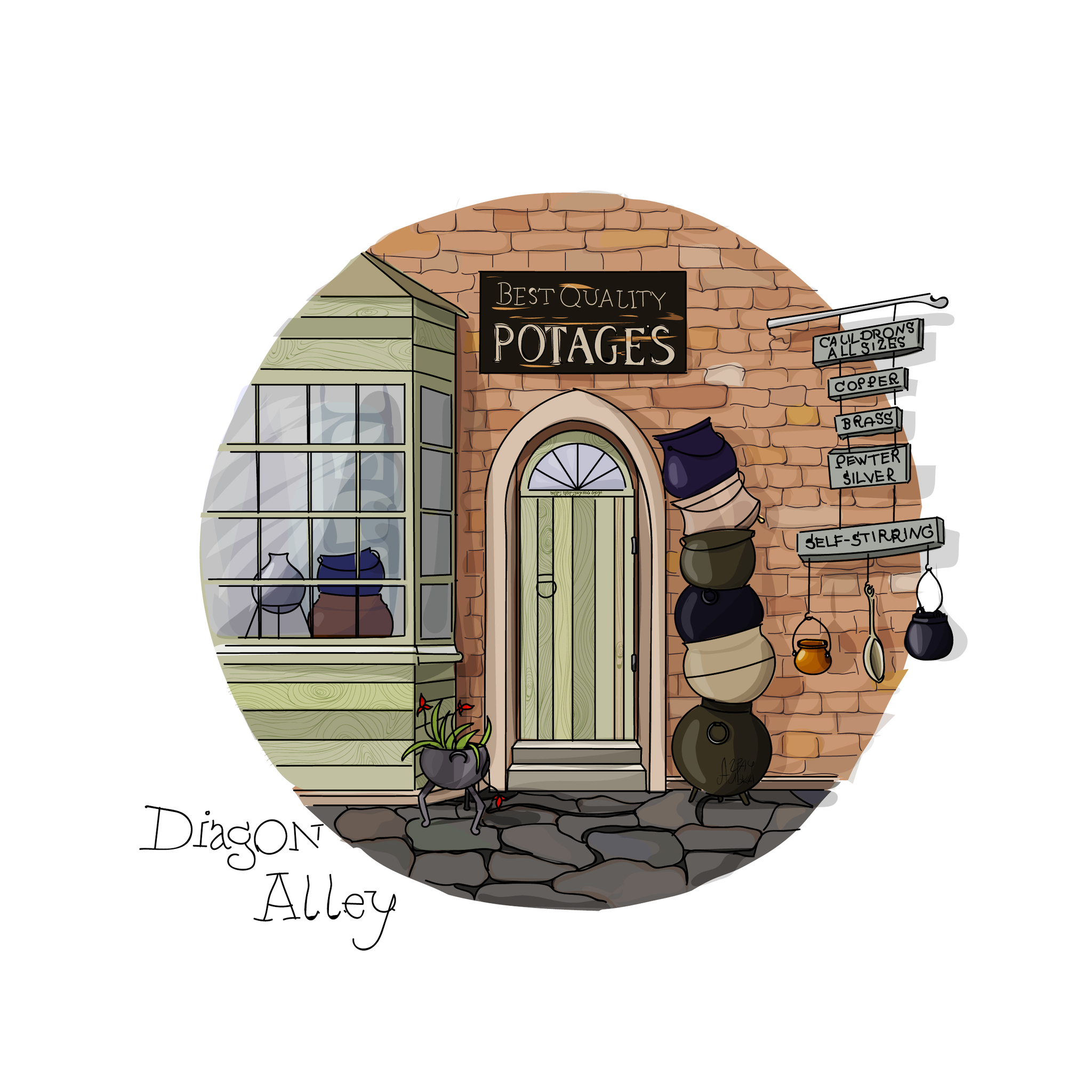 Illustrations for the book Harry Potter and the Philosopher's Stone - My, Harry Potter, Illustrations, Art, Philosopher's Stone, Images, Beginner artist, Longpost