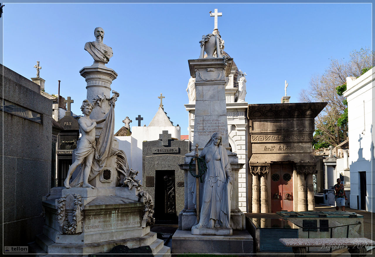 Shall we walk through the cemetery? - My, Cemetery, Argentina, Buenos Aires, Crypt, Monument, Latin America, sights, Architecture, Sculpture, Longpost