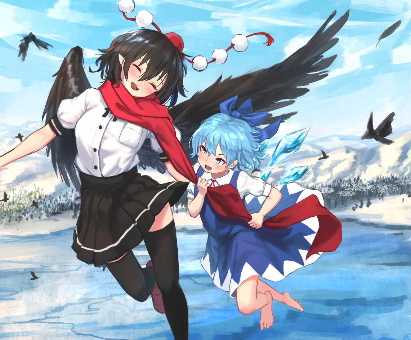 Aya & Cirno | Пикабу