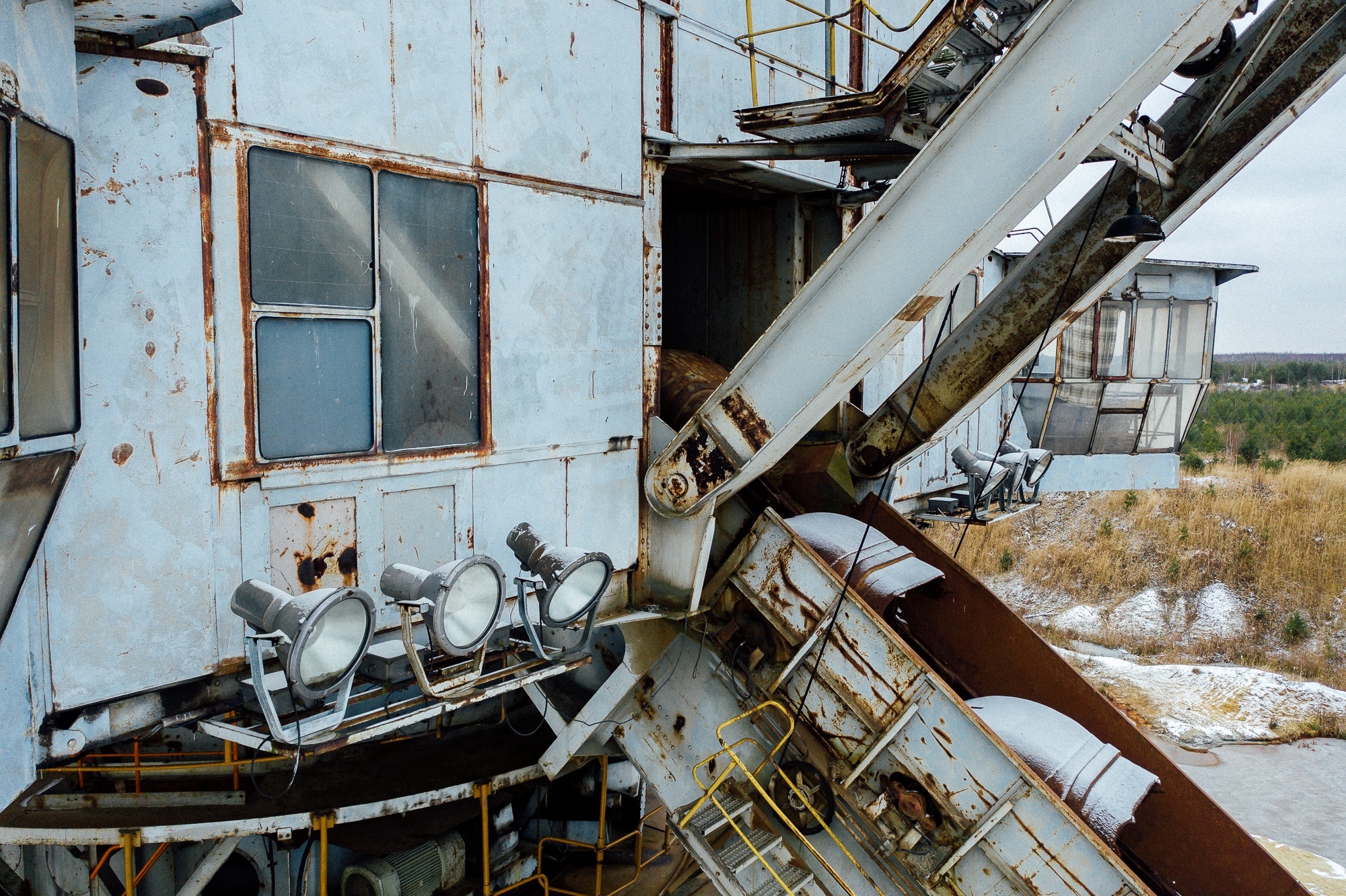 They are dismantling the one walking near Voskresensk, they will soon transport it to a new place, hurry up to see - Abzetzer, Voskresensk, Longpost, The photo