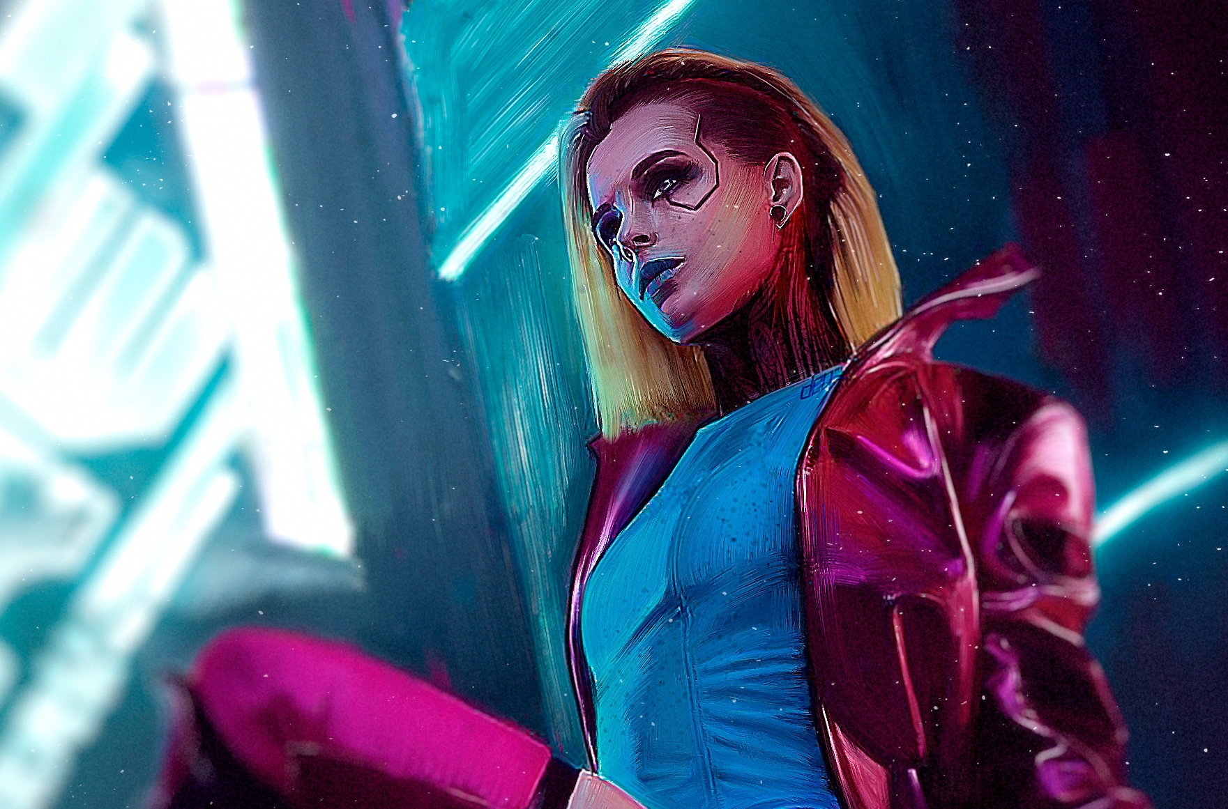 6 days left! - My, Cyberpunk 2077, Games, Art