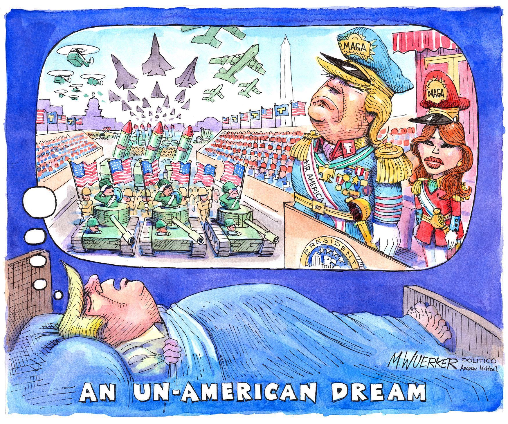 Американская мечта карикатура Советская
