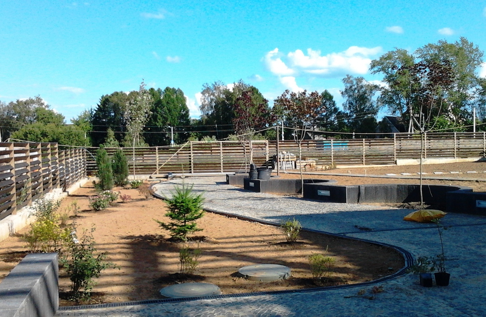 Landscaping of the site (photos from planting to today) - My, Landscaping, Landscape design, The photo, Longpost