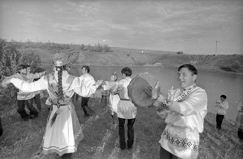 History of the USSR in photographs No. 203 - Story, The photo, A selection, Retro, the USSR, Longpost, Black and white photo, Chuvashia