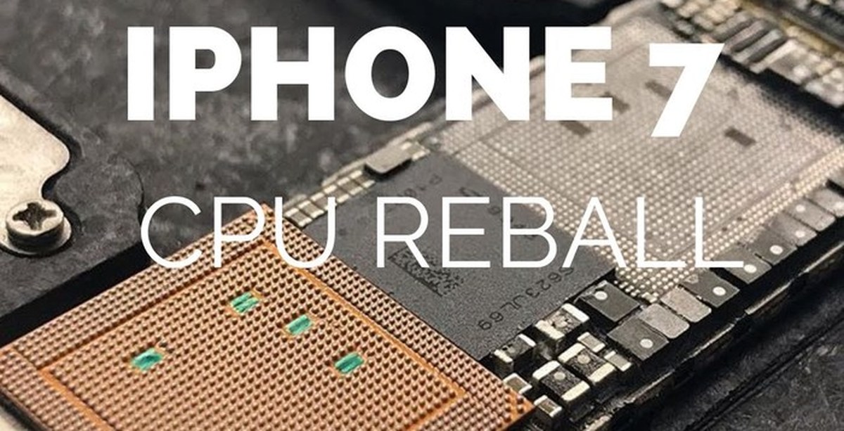 Перекатка процессора iphone 7 | Пикабу