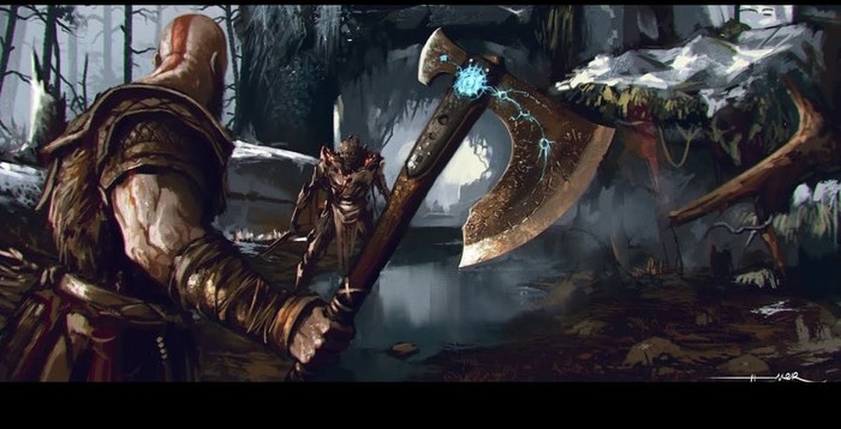 God of War: Как сделать Топор Кратоса Левиафан( DIY) | Пикабу