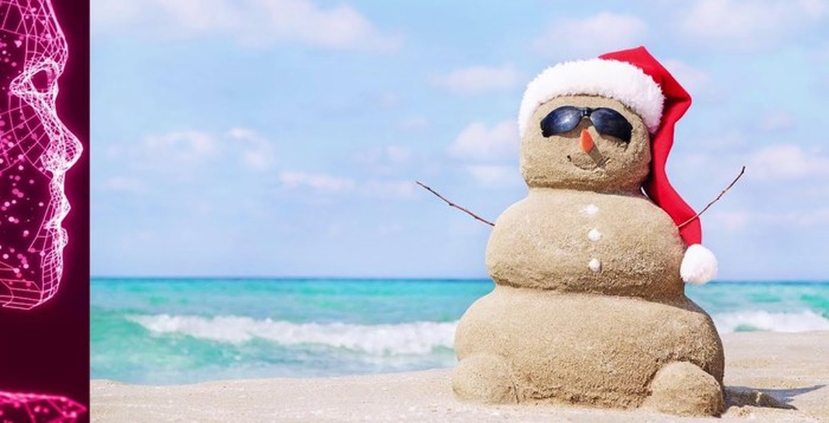 Куда слетать на море на новый год. Куда слетать на море на новый год. Дед мороз на пляже. Куда поехать на новый. Куда слетать на море на новый год.