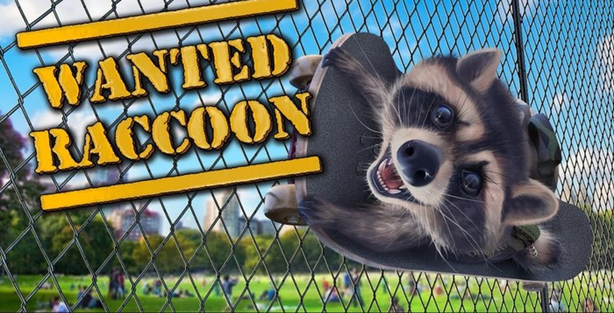 Симулятор енота. Игра про енота. Игра с енотом на ПК. Wanted Raccoon.